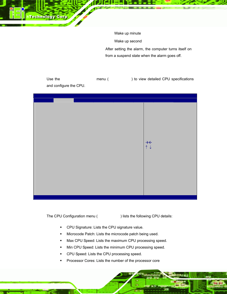 3 cpu configuration | IEI Integration PPC-51xxA-H61 User Manual | Page 93 / 193