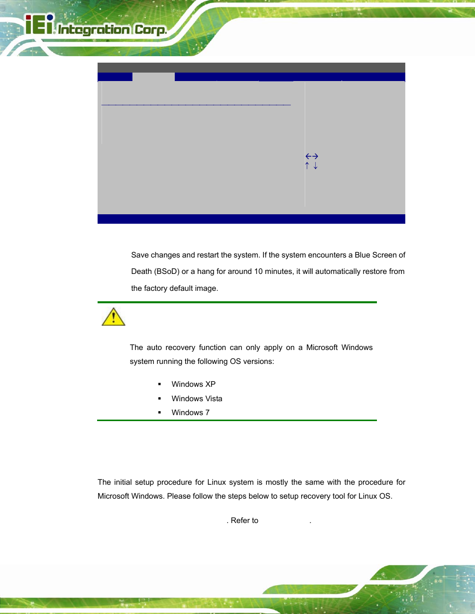 B.4 setup procedure for linux | IEI Integration PPC-5152-D525 v2.10 User Manual | Page 154 / 185