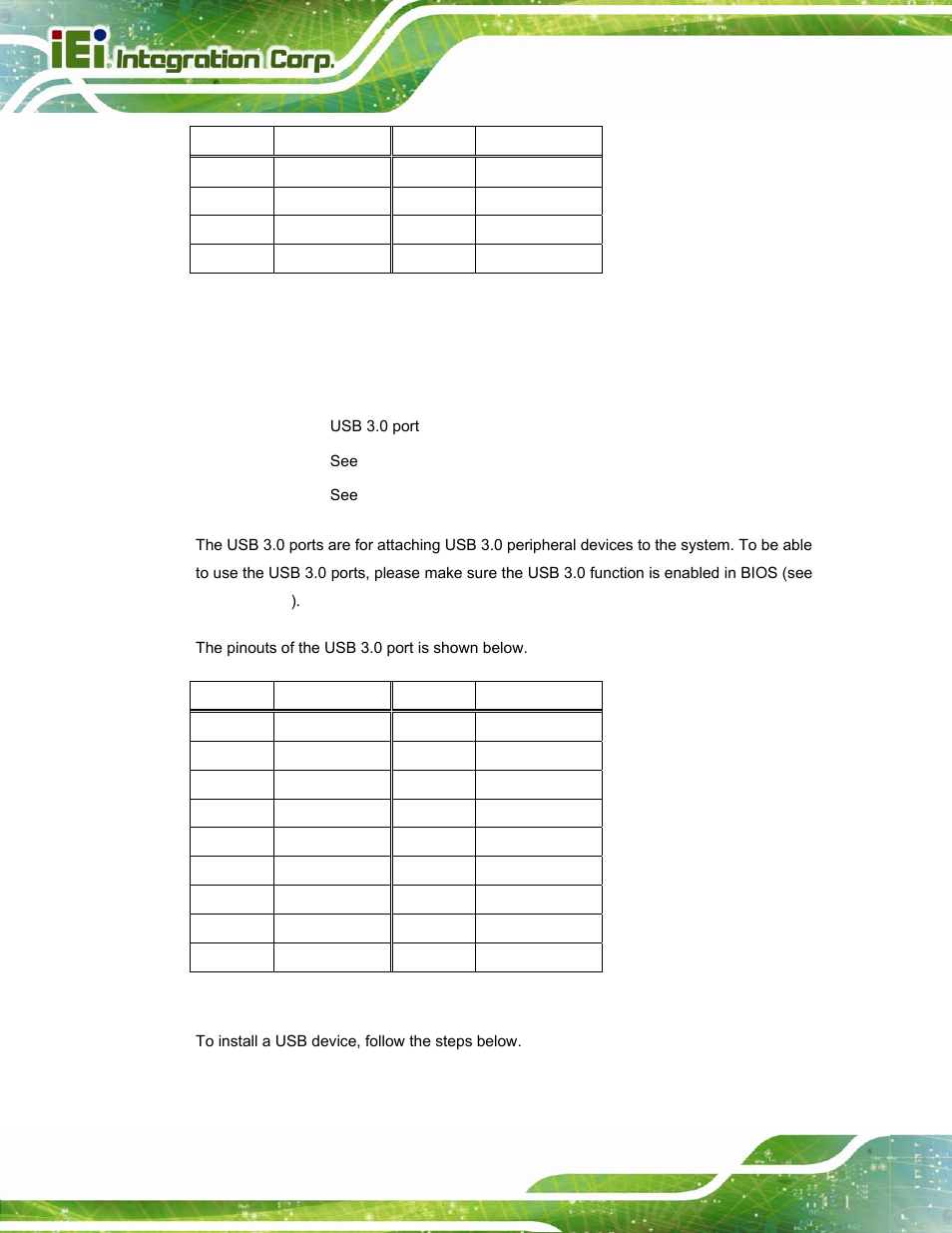 10 usb 3.0 connectors | IEI Integration PPC-5152-D525 v2.10 User Manual | Page 66 / 185