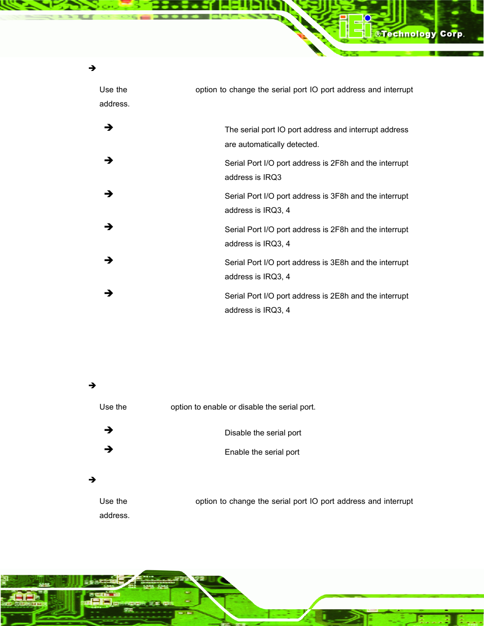 3 serial port 3 configuration | IEI Integration PPC-37xxA-N26 v1.00 User Manual | Page 89 / 203