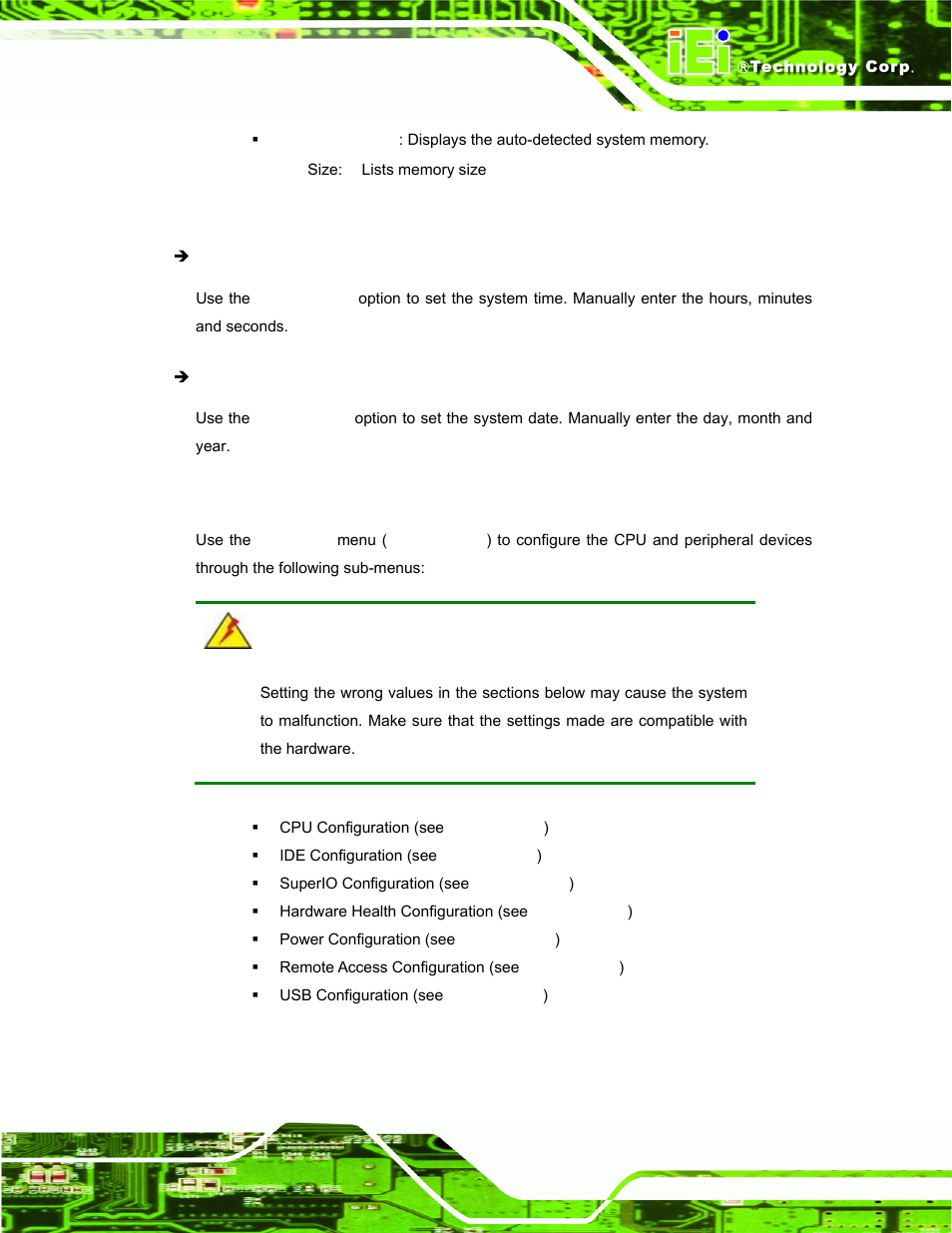 3 advanced, Dvanced | IEI Integration PPC-37xx-N270 v2.00 User Manual | Page 81 / 155