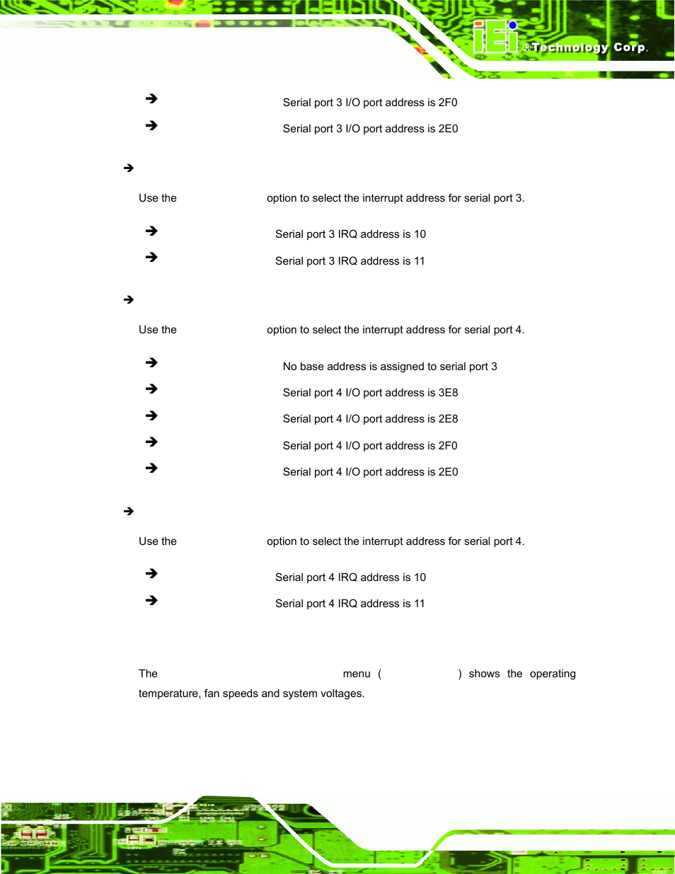 4 hardware health configuration | IEI Integration PPC-37xx-N270 v2.11 User Manual | Page 91 / 155