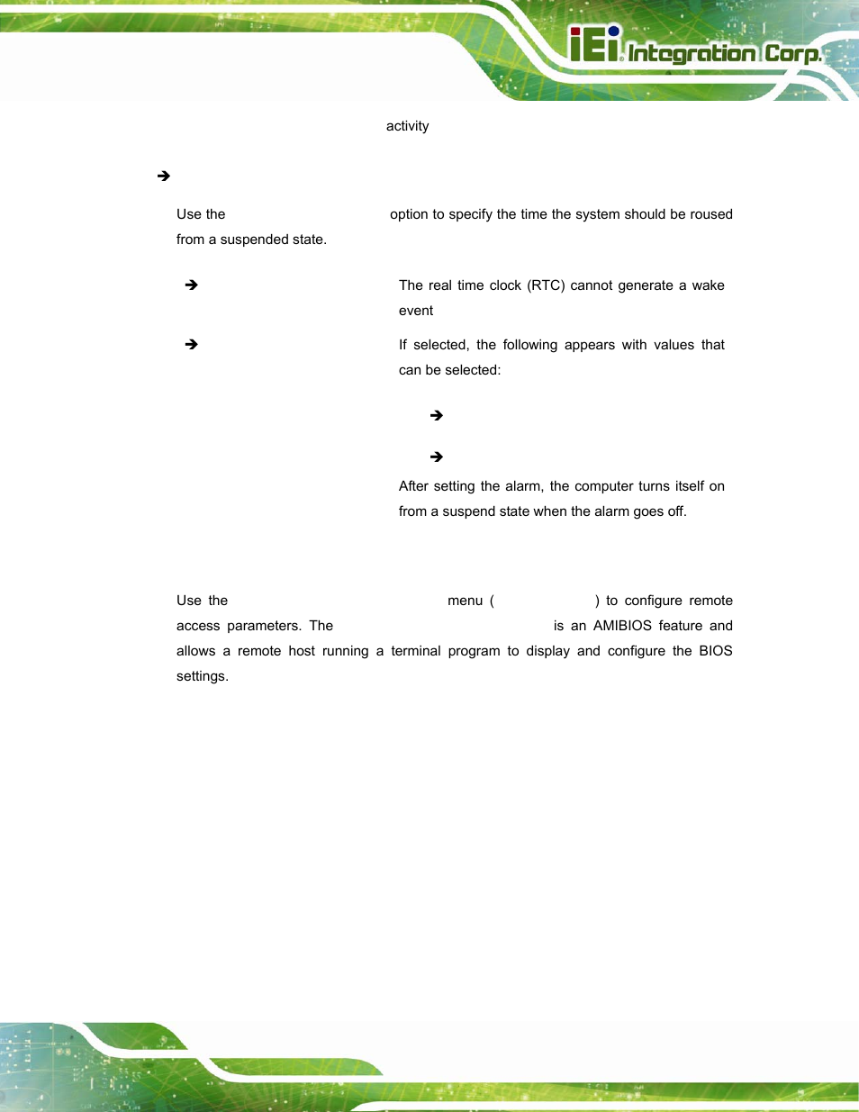 6 remote configuration | IEI Integration PPC-37xx-N270 v2.20 User Manual | Page 101 / 162