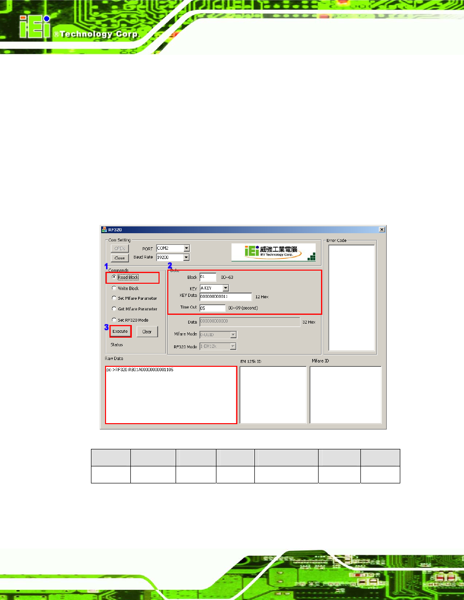 1 read block, Figure 3-3: read block | IEI Integration ACT-457A User Manual | Page 42 / 67