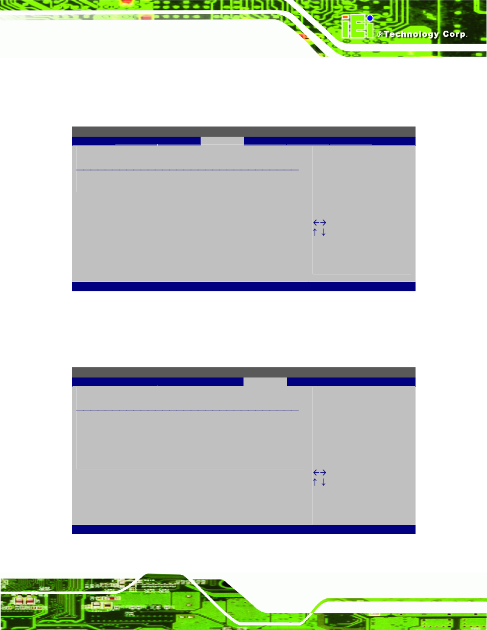 3 hard disk drives, 6 security, Ecurity | Bios menu 17: hard disk drives, Bios menu 18: security | IEI Integration AFL-4 series-N270 v2.10 User Manual | Page 107 / 166