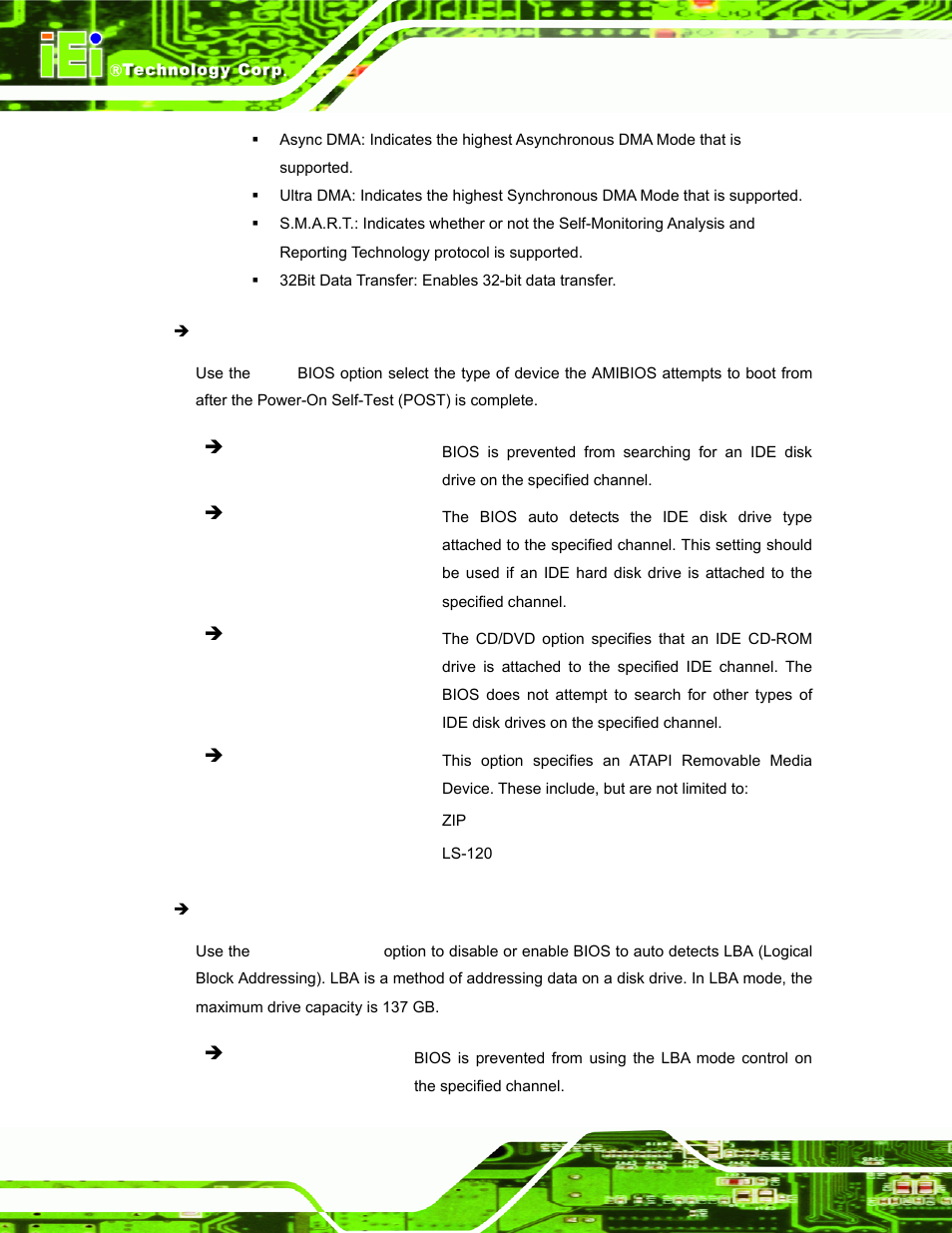 IEI Integration AFL-W19A_W19B_17D_W15A-GM45 v1.06 User Manual | Page 48 / 138