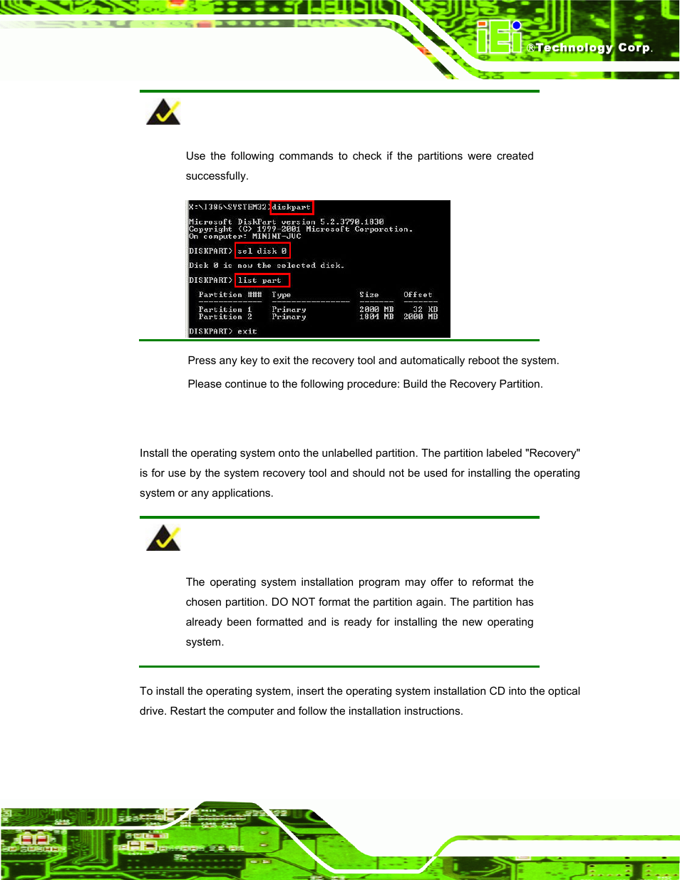 IEI Integration AFL-W19A_W19B_17D_W15A-GM45 v2.20 User Manual | Page 108 / 151