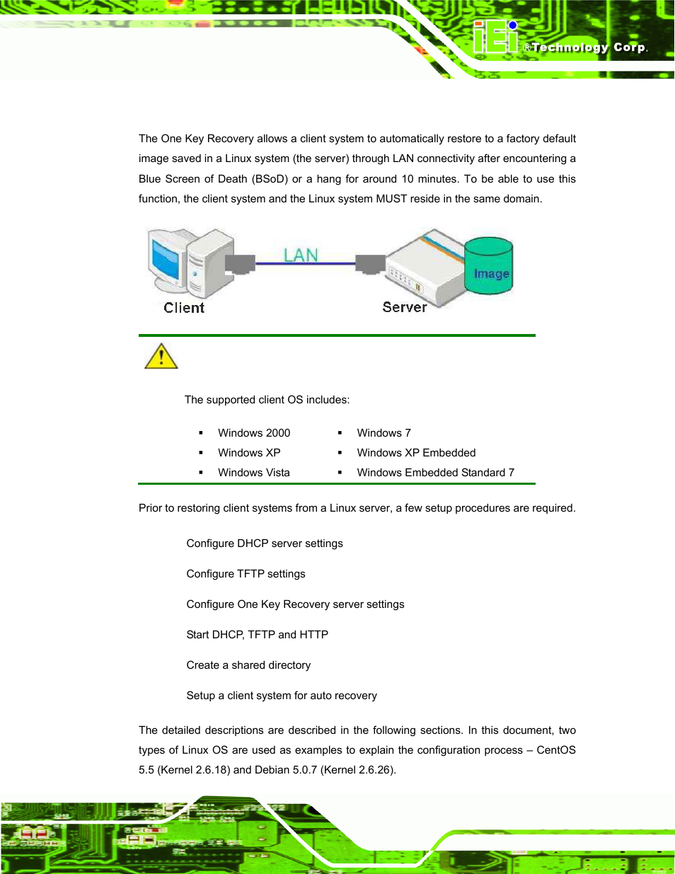 Estore, Ystems from a, Inux | Erver through | IEI Integration AFL-W19A_W19B_17D_W15A-GM45 v2.20 User Manual | Page 130 / 151