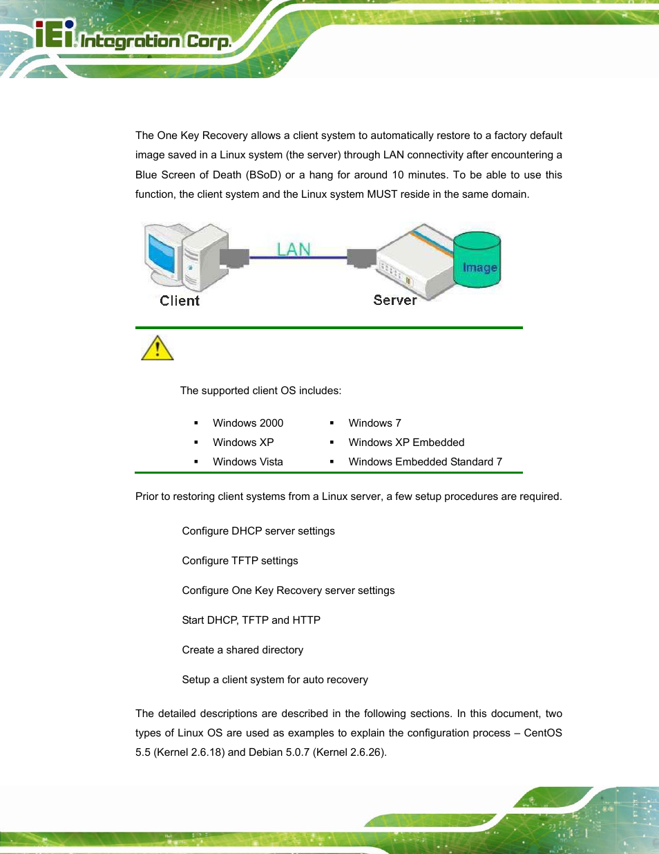 Estore, Ystems from a, Inux | Erver through | IEI Integration AFL-W15A_17D-GM45 v3.00 User Manual | Page 127 / 148