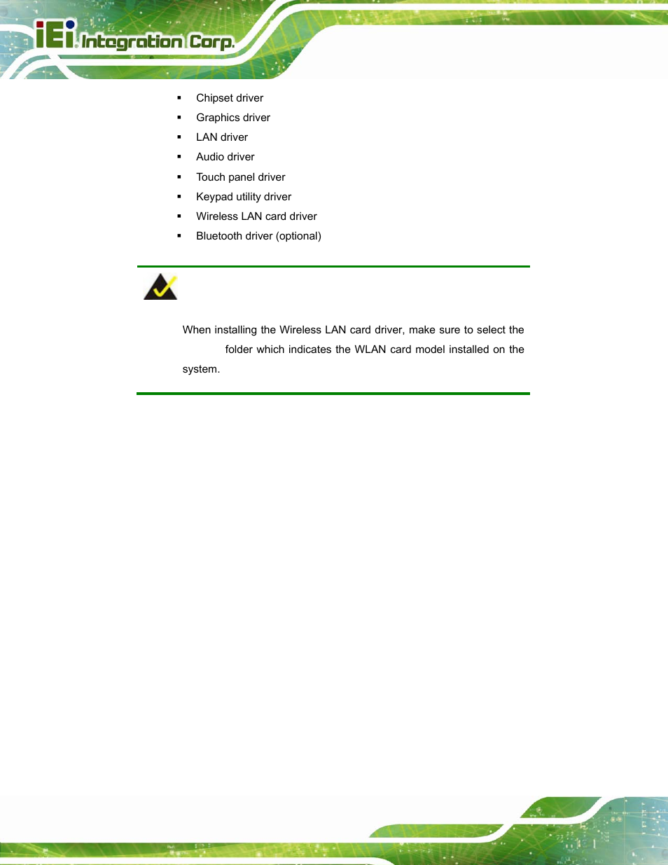 IEI Integration AFL-W15A_17D-GM45 v3.00 User Manual | Page 35 / 148