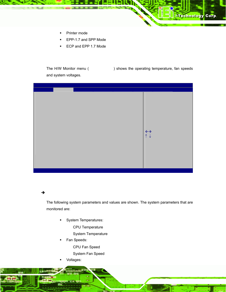 7 h/w monitor | IEI Integration AFL-15i-HM55 v1.20 User Manual | Page 84 / 143