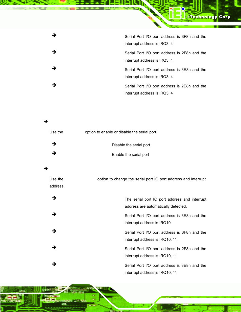 2 serial port 3 configuration | IEI Integration AFL-ххA-N26 User Manual | Page 81 / 152