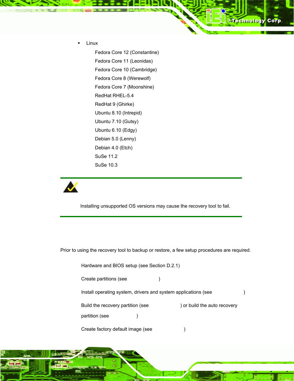 D.2 setup procedure for windows | IEI Integration AFL-W10A-N270 v3.20 User Manual | Page 129 / 177