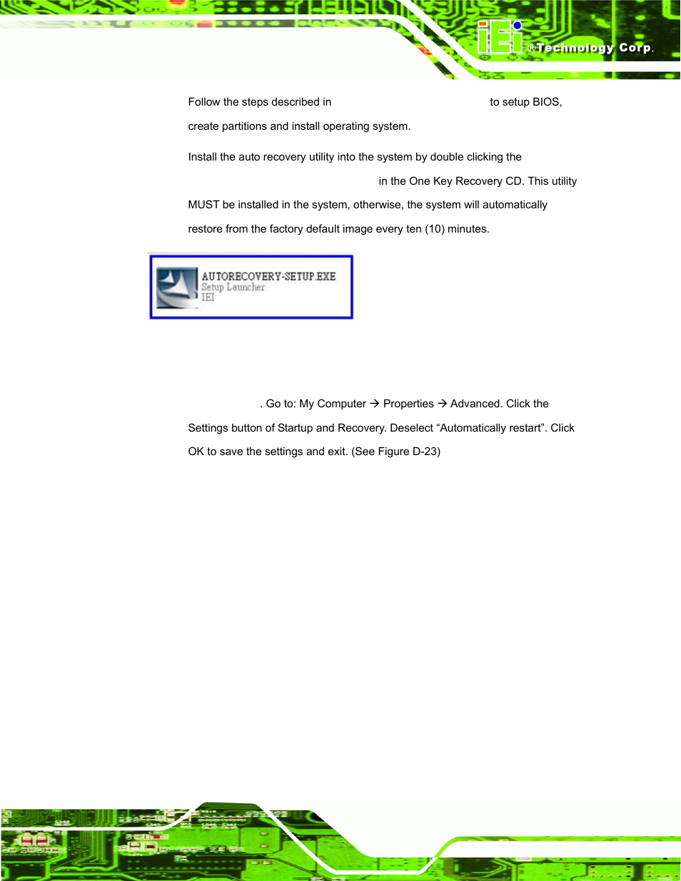 IEI Integration AFL-W10A-N270 v3.20 User Manual | Page 143 / 177