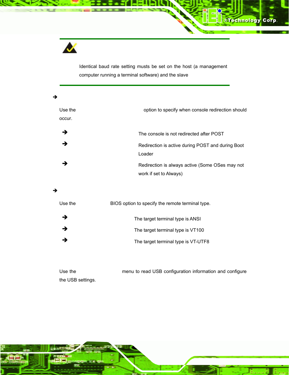 7 usb configuration | IEI Integration AFL-W10A-N270 v3.20 User Manual | Page 79 / 177