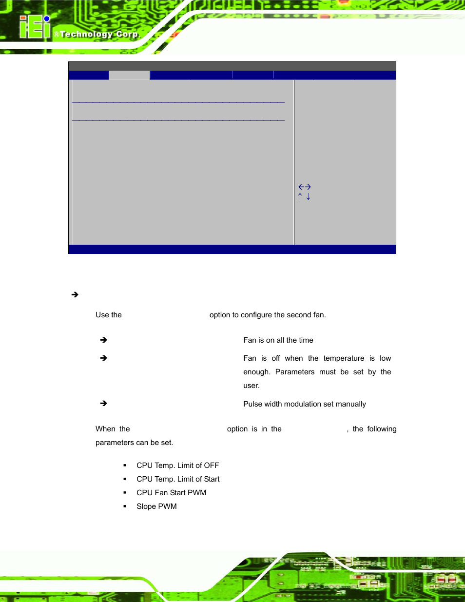 Bios menu 7: hardware health configuration | IEI Integration AFL-08B-N270 v1.00 User Manual | Page 70 / 112