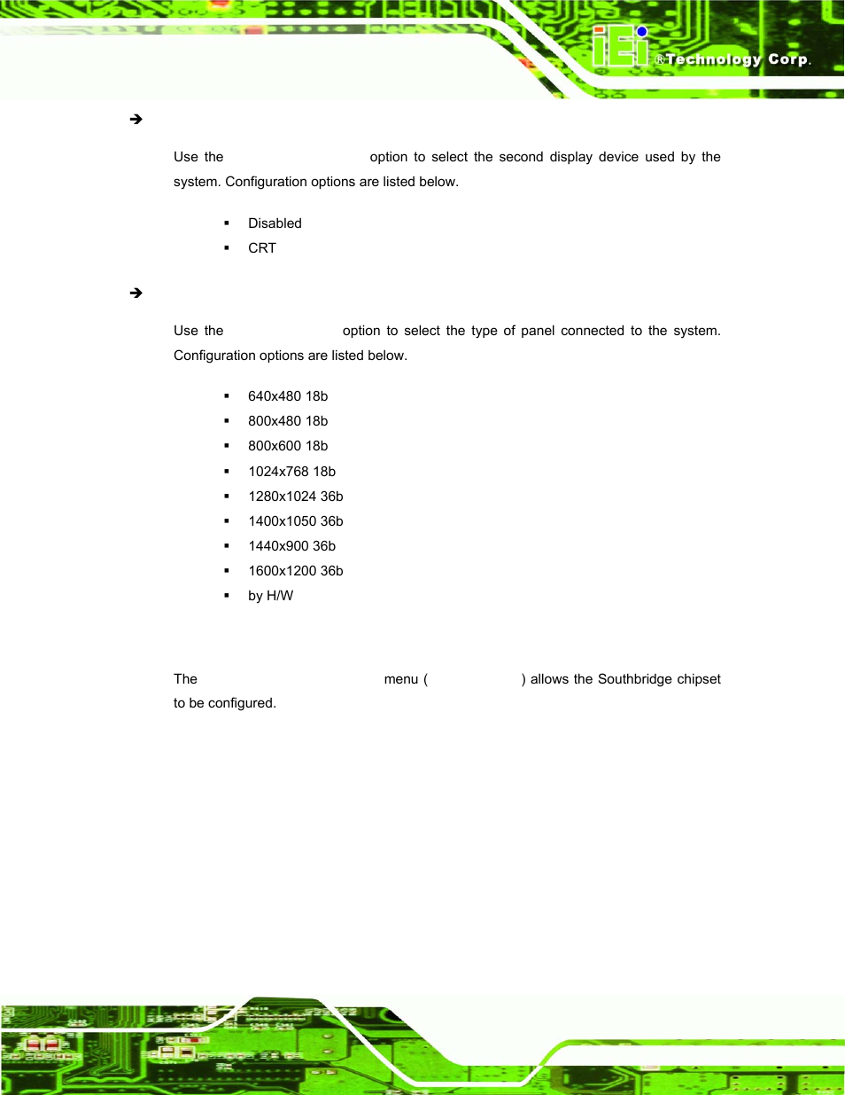 2 southbridge configuration | IEI Integration AFL-08B-N270 v1.00 User Manual | Page 91 / 112