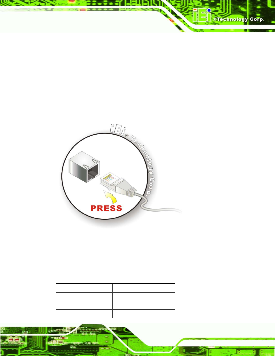 3 lan connection, Figure 5-24: lan connection | IEI Integration AFL2-W19A-H61 v1.11 User Manual | Page 90 / 277