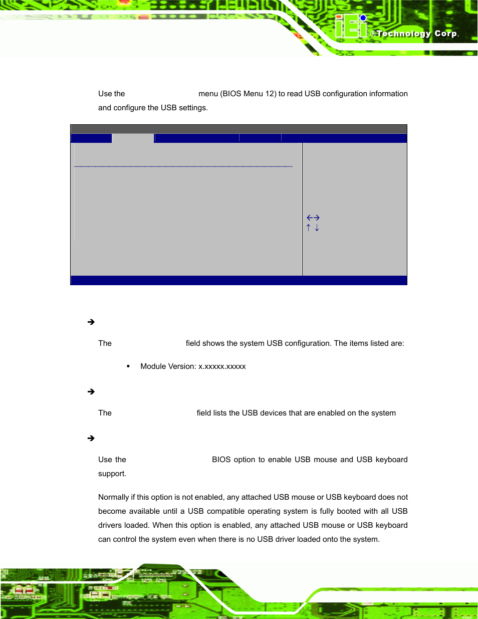 7 usb configuration | IEI Integration AFL2-W15A-N270_W15A-L325 v1.01 User Manual | Page 89 / 165