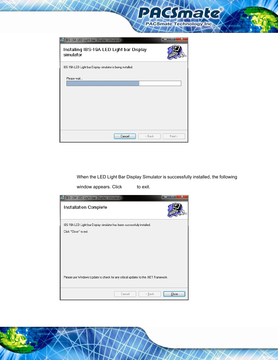 Figure d-9: confirm installation, Figure d-10: installation complete | IEI Integration IBS-19A User Manual | Page 138 / 177