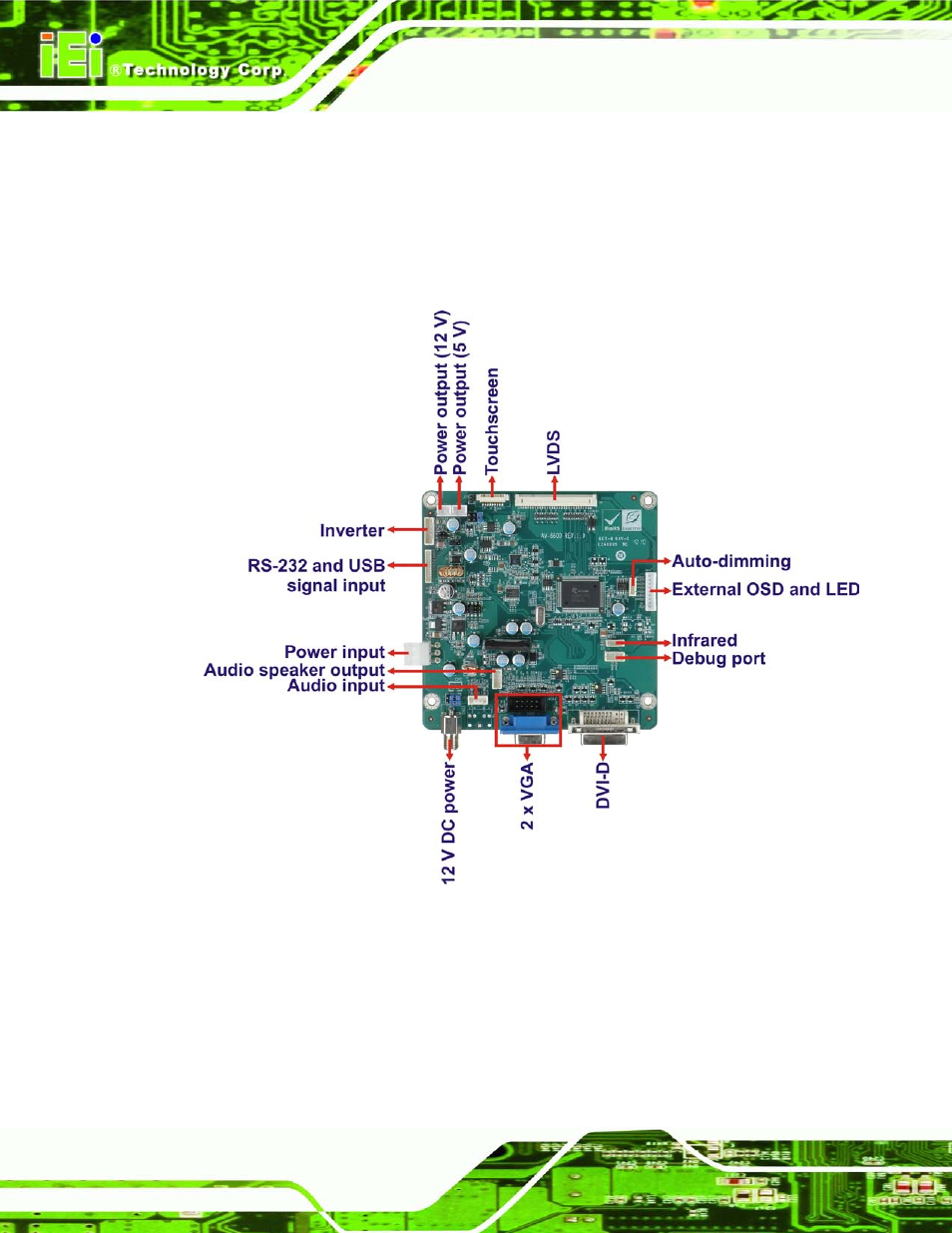 4 ad board, Figure 1-5: av-6600 ad board | IEI Integration LCD-KIT Series v3.00 User Manual | Page 15 / 76