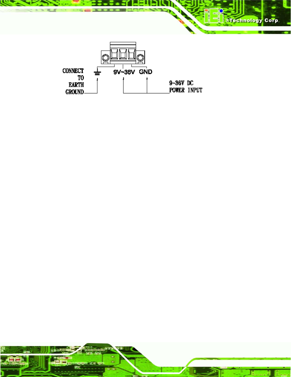 5 mounting the lcd-kit series lcd monitor, Ounting the, Lcd-kit | Eries, Onitor, Figure 5-4: terminal block | IEI Integration LCD-KIT Series v3.00 User Manual | Page 36 / 76