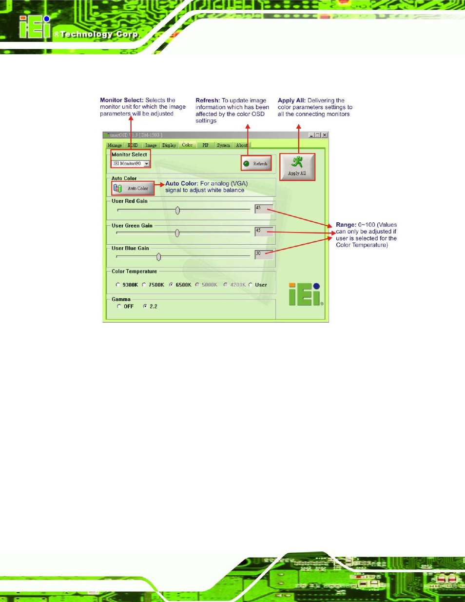 IEI Integration LCD-KIT Series v3.00 User Manual | Page 69 / 76