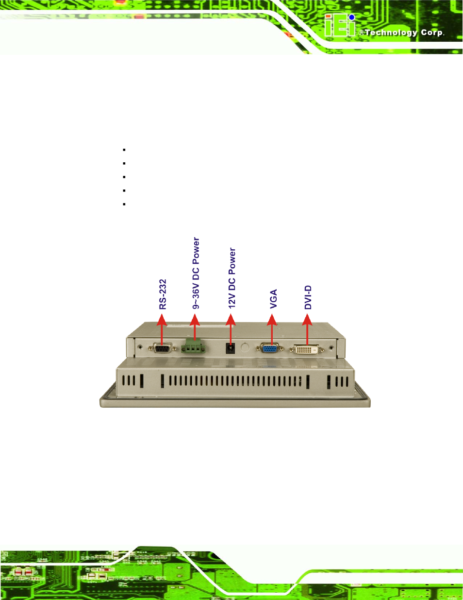 3 rear panel, 4 physical dimensions, Anel | Hysical, Imensions | IEI Integration SRM_121_150 v1.11 User Manual | Page 29 / 120