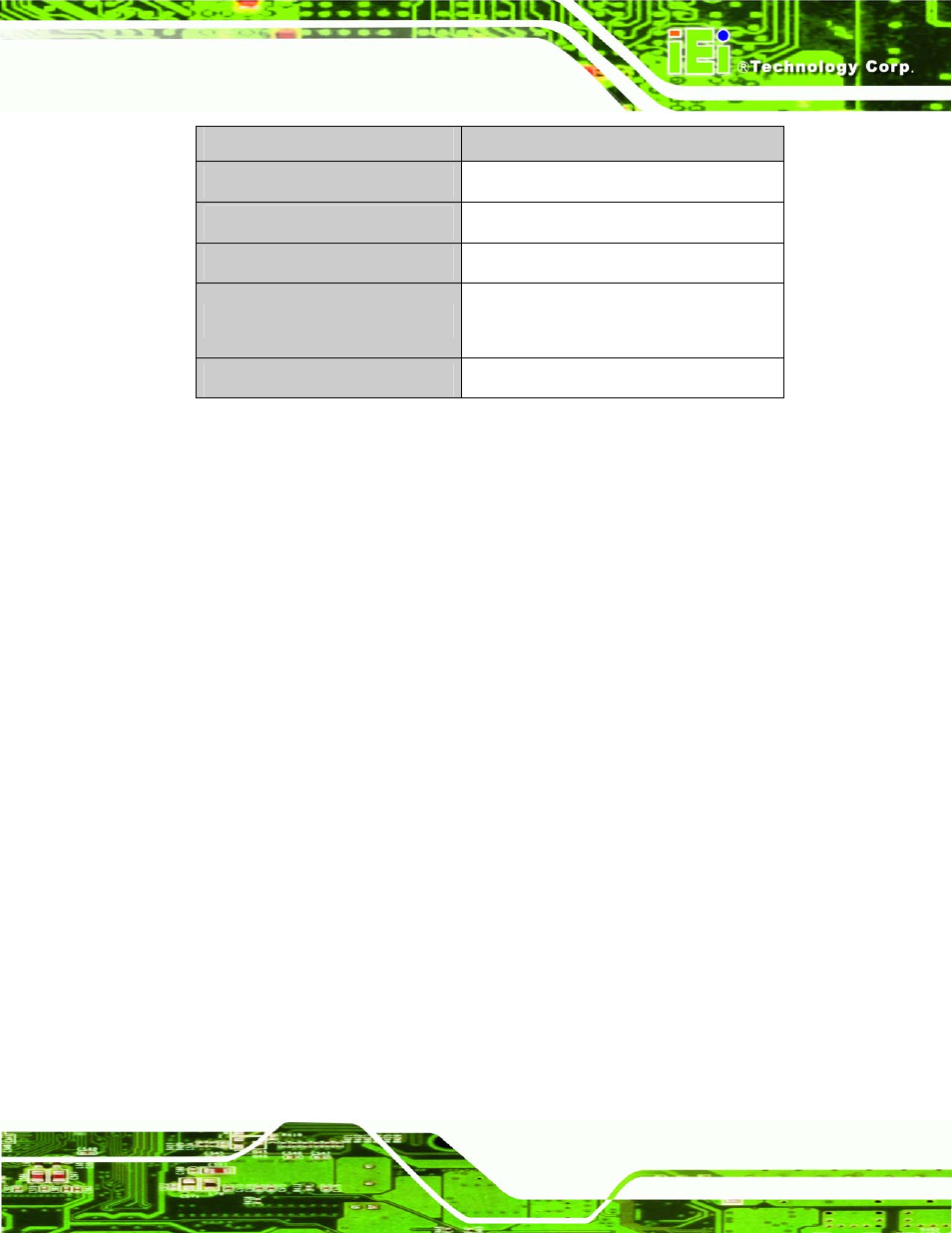 Table 3-3: srm-150 lcd specifications | IEI Integration SRM_121_150 v1.11 User Manual | Page 39 / 120