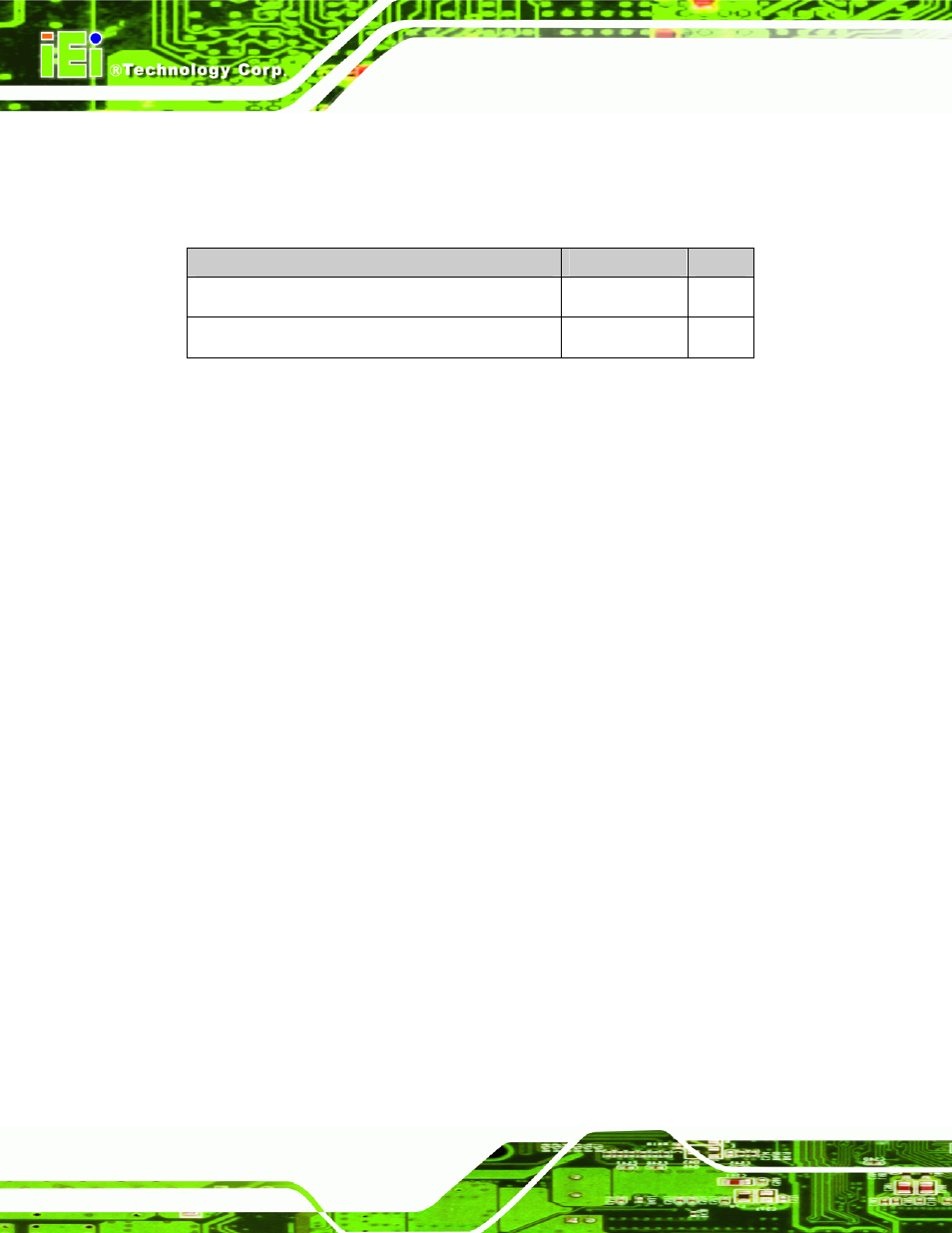 5 av-5300 on-board jumpers, 2 av-5300 internal peripheral connectors, 2 av-5300 i | Nternal, Eripheral, Onnectors, Table 4-3: av-5300 on-board jumpers, Section 4.2 | IEI Integration SRM_121_150 v1.11 User Manual | Page 50 / 120