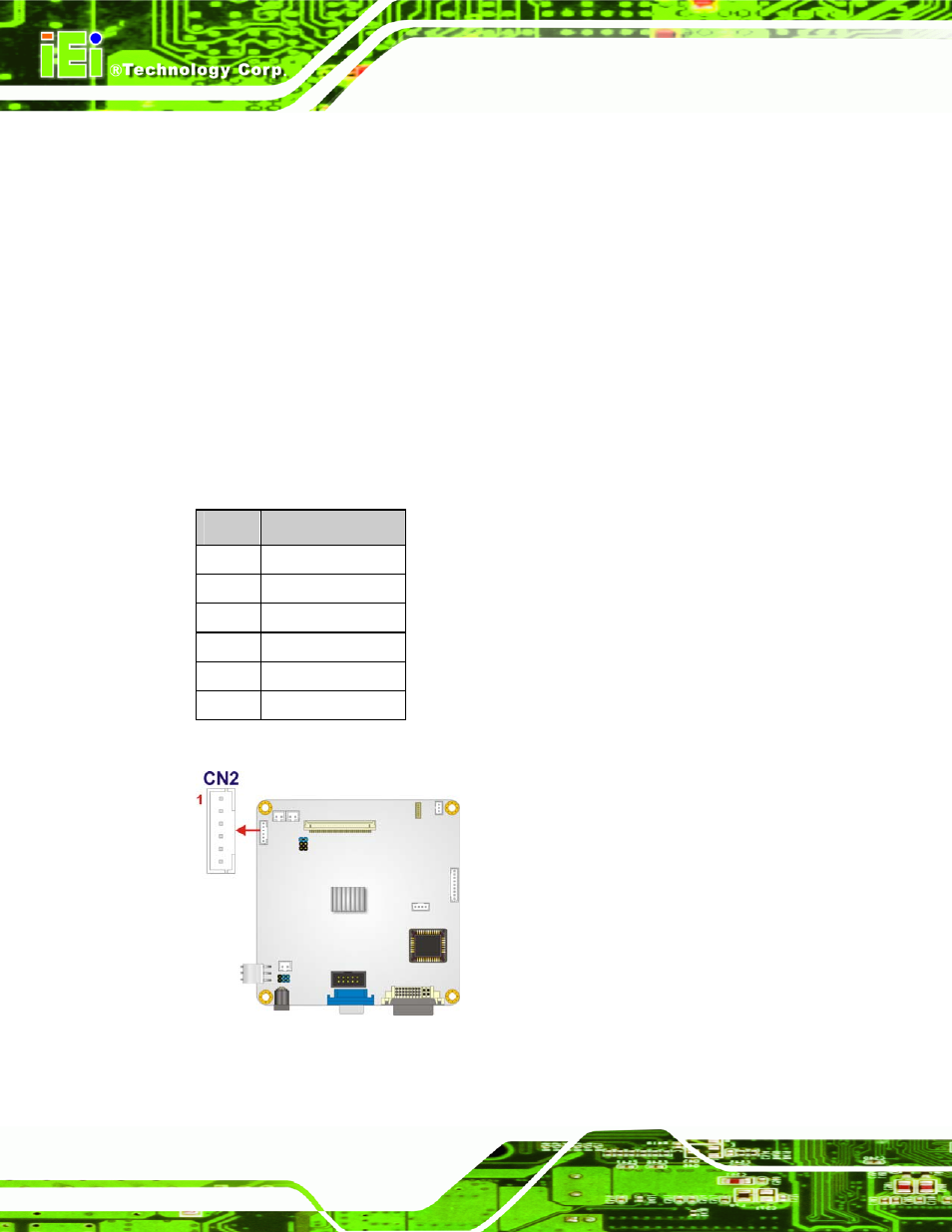 4 backlight inverter connector, Figure 4-6: backlight inverter connector location, Table 4-7: backlight inverter connector pinouts | IEI Integration SRM_121_150 v1.11 User Manual | Page 54 / 120