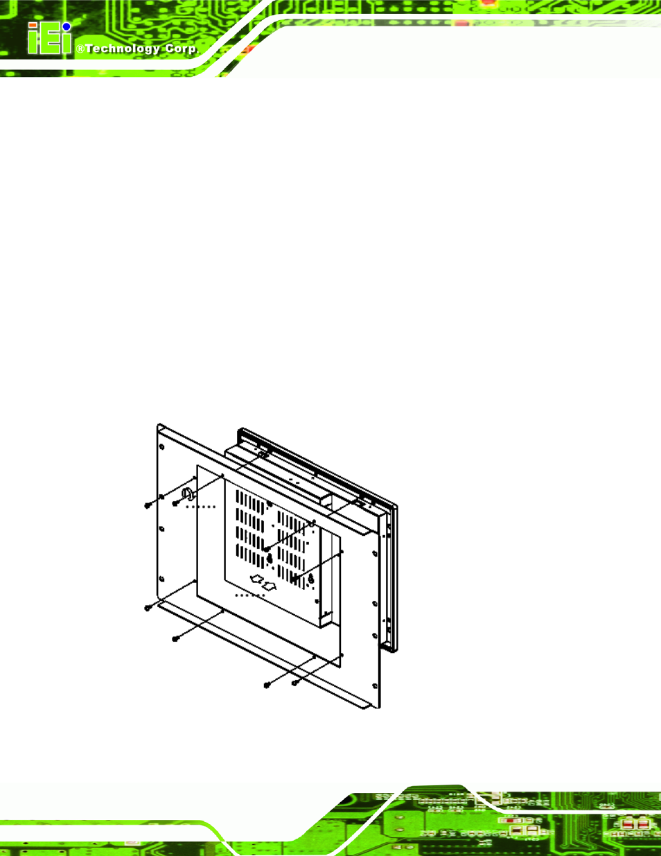 2 cabinet and rack installation, Figure 5-9: secure the rack mount kit | IEI Integration SRM_121_150 v1.11 User Manual | Page 78 / 120