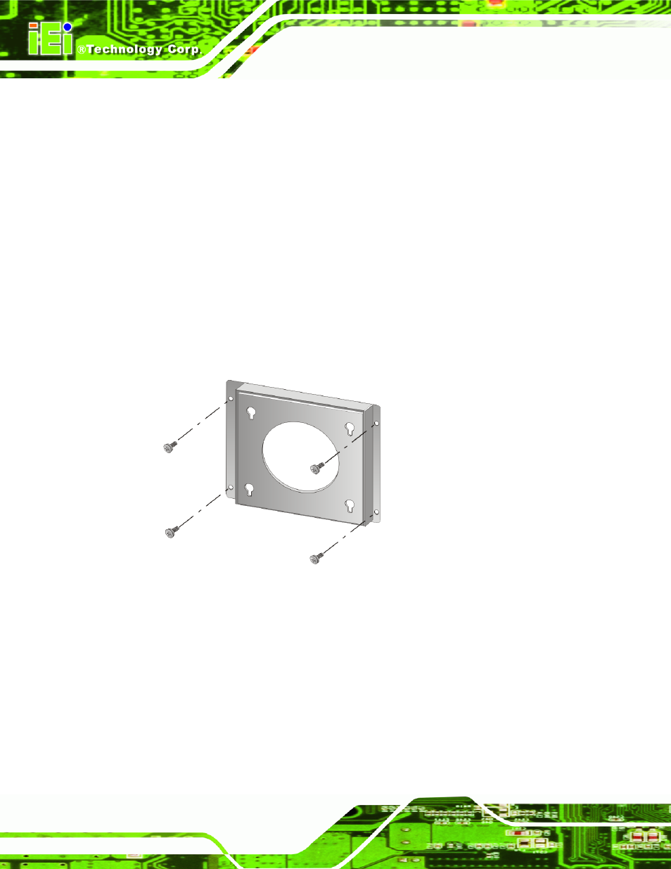 3 wall mounting, Figure 5-11: wall-mounting bracket | IEI Integration SRM_121_150 v1.11 User Manual | Page 80 / 120