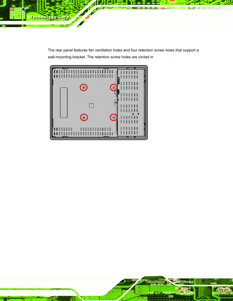 2 rear view, Figure 1-2: rear view | IEI Integration TDM_Series v2.01 User Manual | Page 20 / 79