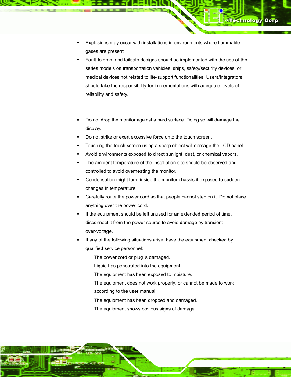 IEI Integration TDM_Series v2.01 User Manual | Page 5 / 79