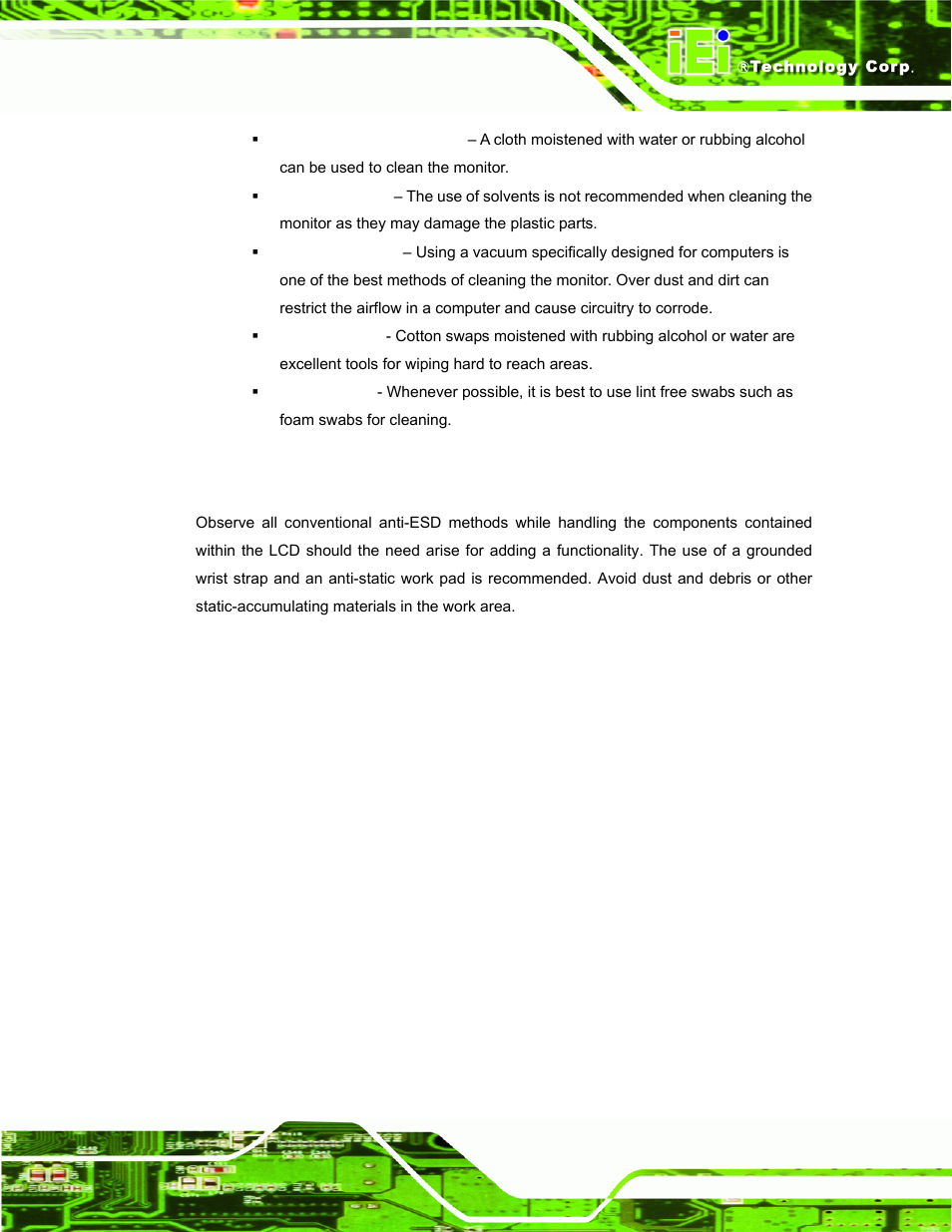 IEI Integration TDM_Series v2.01 User Manual | Page 7 / 79