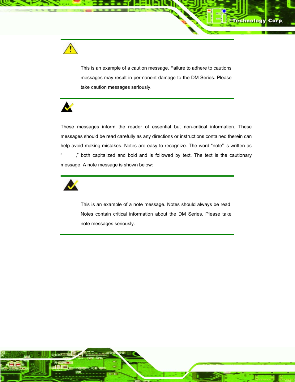 IEI Integration DM_Series v1.14 User Manual | Page 5 / 198