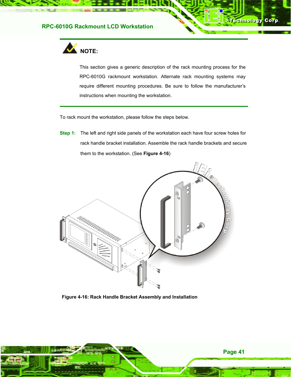 IEI Integration RPC-6010G User Manual | Page 51 / 99