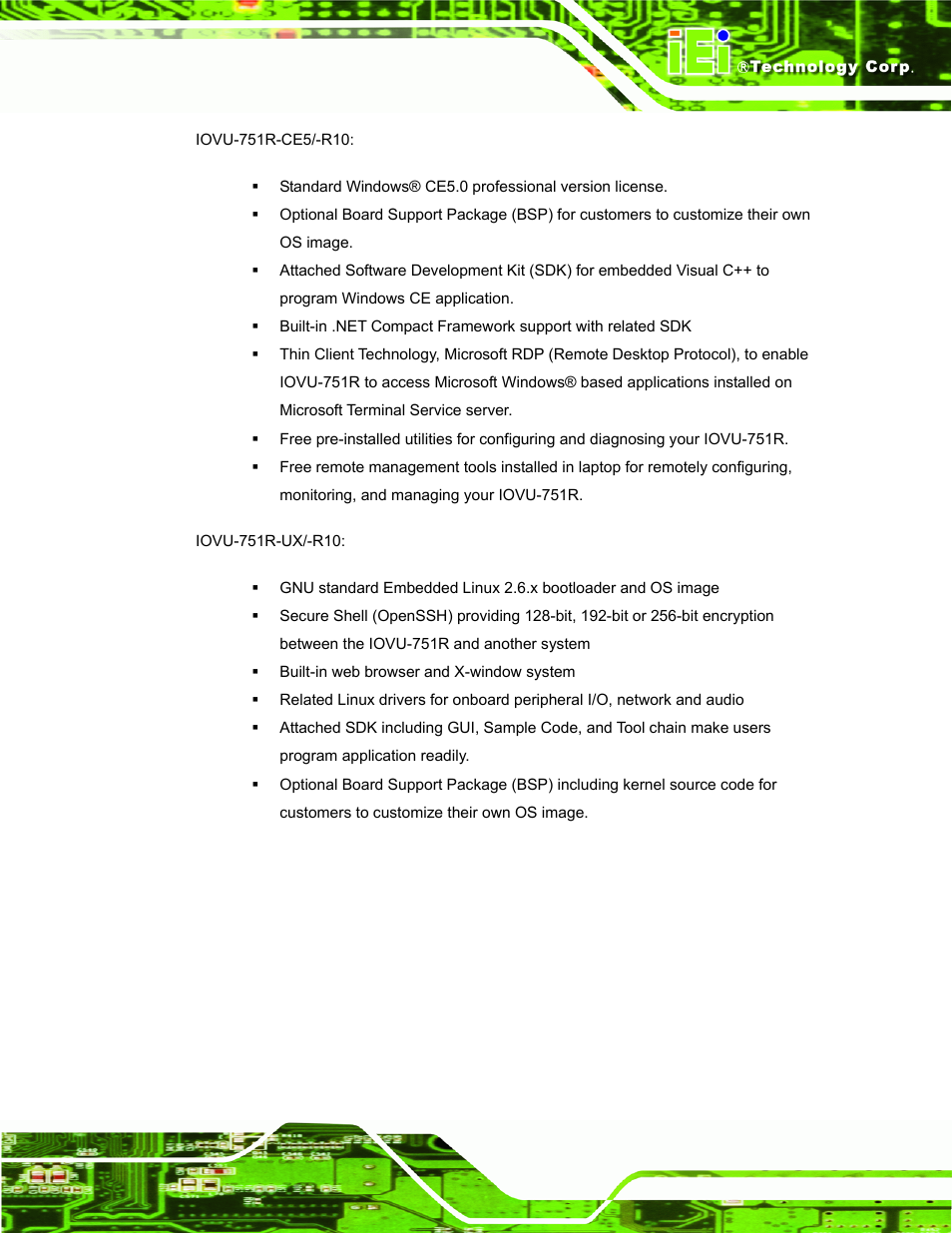IEI Integration IOVU-751R User Manual | Page 46 / 58
