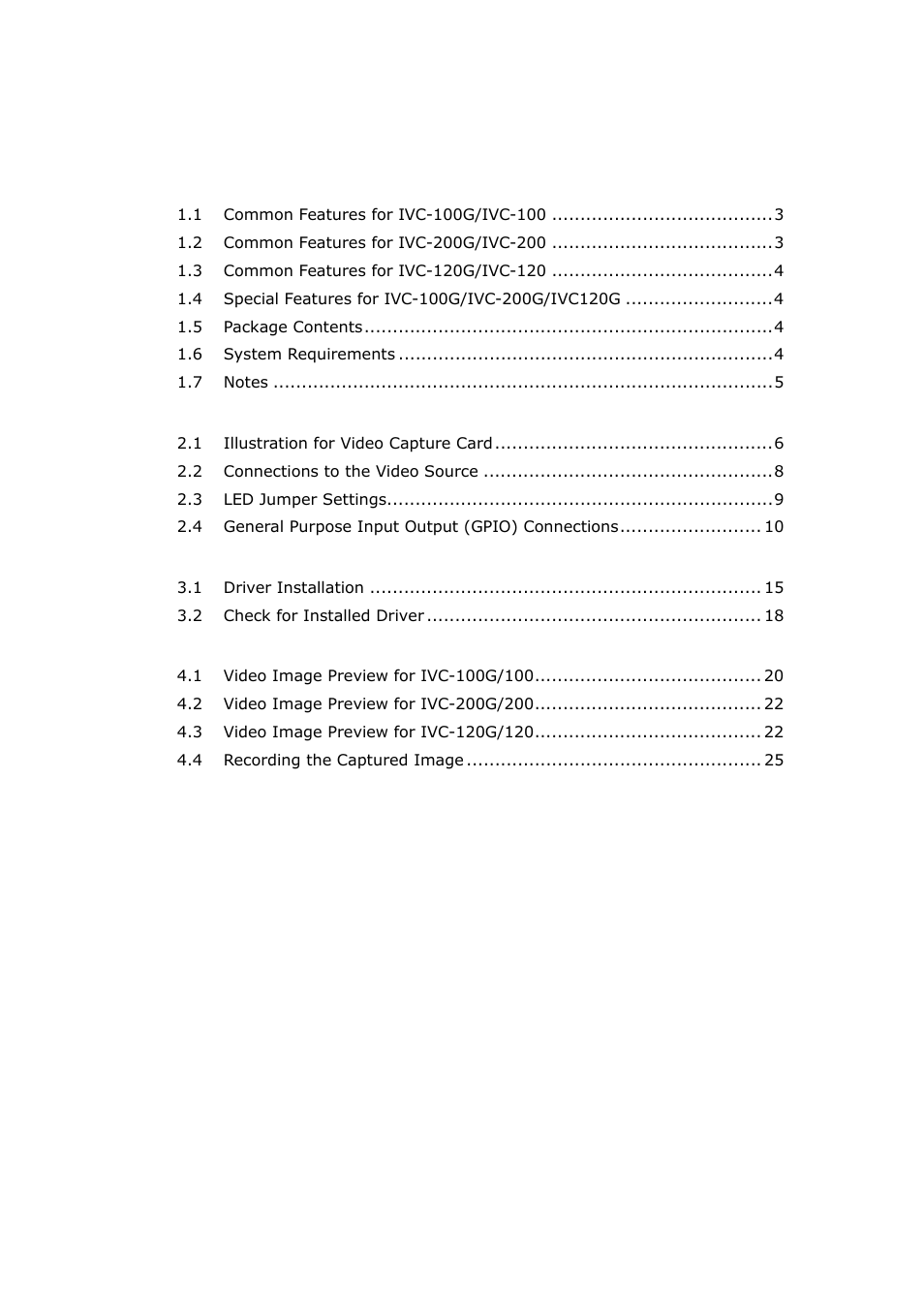 IEI Integration IVC-200G User Manual | Page 2 / 34