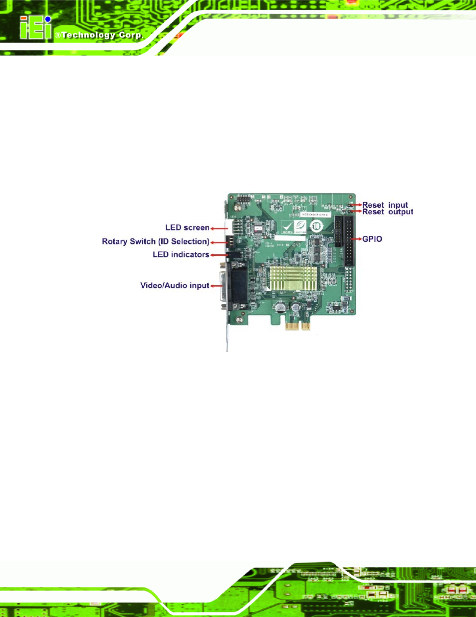 2 ivce-c604 overview, Figure 1-3: ivce-c604 overview | IEI Integration IVCME-C604 User Manual | Page 14 / 81