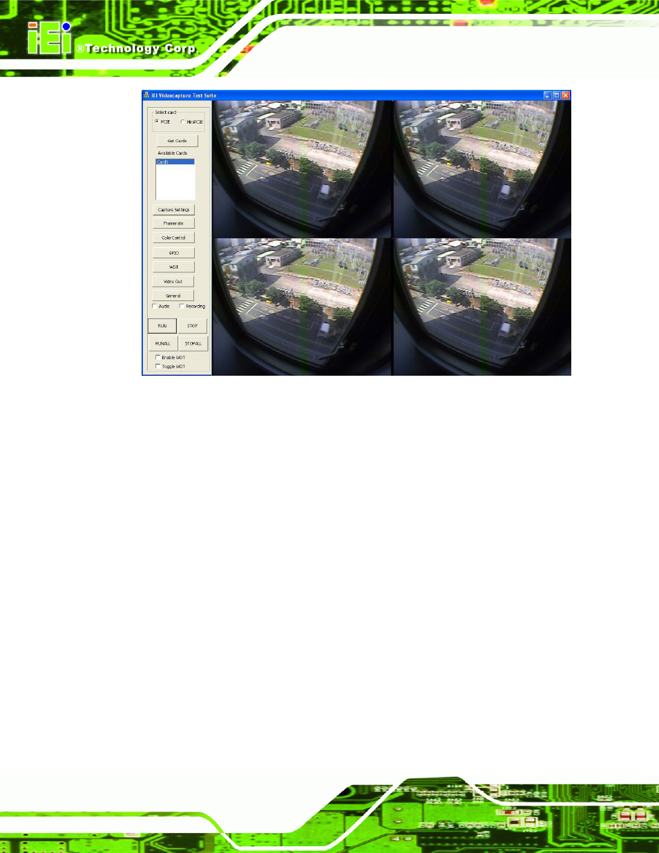 2 video bypass (ivce-c608 and ivce-c604 only), Figure 6-19: capturing video | IEI Integration IVCME-C604 User Manual | Page 68 / 81
