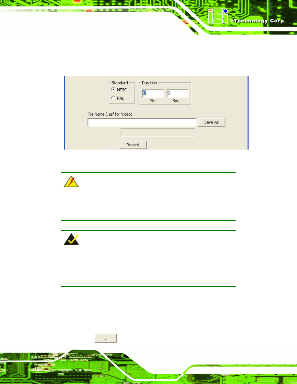 Figure 6-22: video out window (upper) | IEI Integration IVCME-C604 User Manual | Page 71 / 81