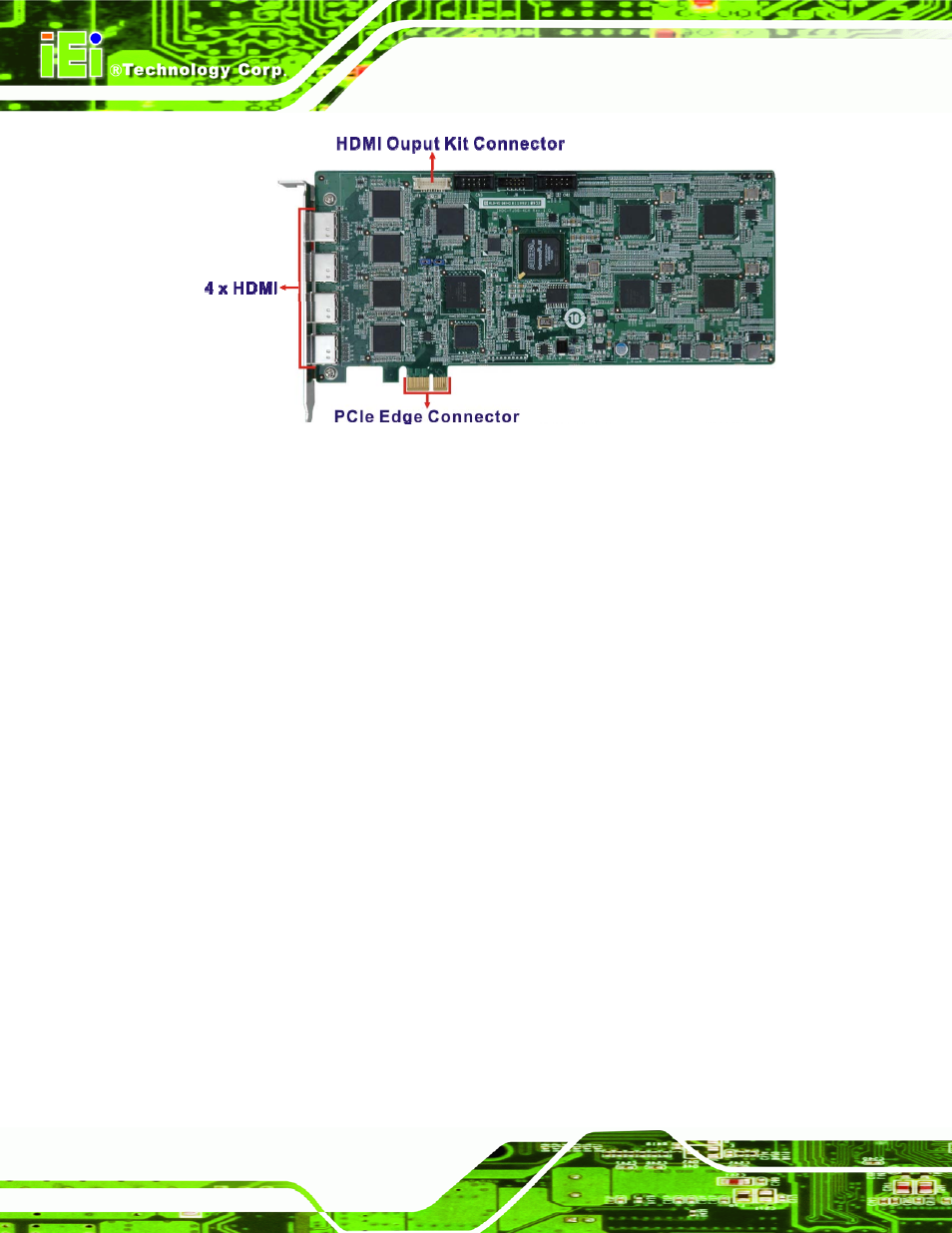 Figure 1-5: hdc-304e connector overview | IEI Integration HDC-3x-Series User Manual | Page 14 / 61