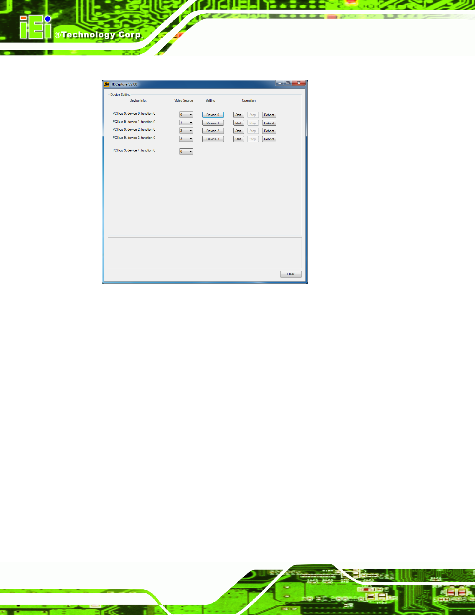 Figure 4-1: hdcapture | IEI Integration HDC-3x-Series User Manual | Page 46 / 61