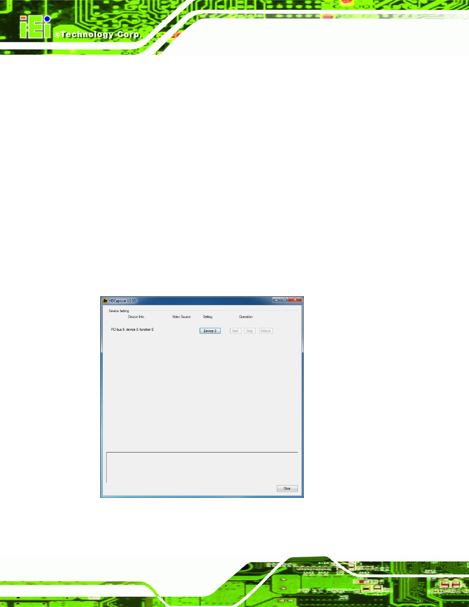 1 hdcapture sdk overview, 2 video capture, Apture | Verview, Ideo | IEI Integration HDC-3x-Series_SDK_Windows User Manual | Page 22 / 64