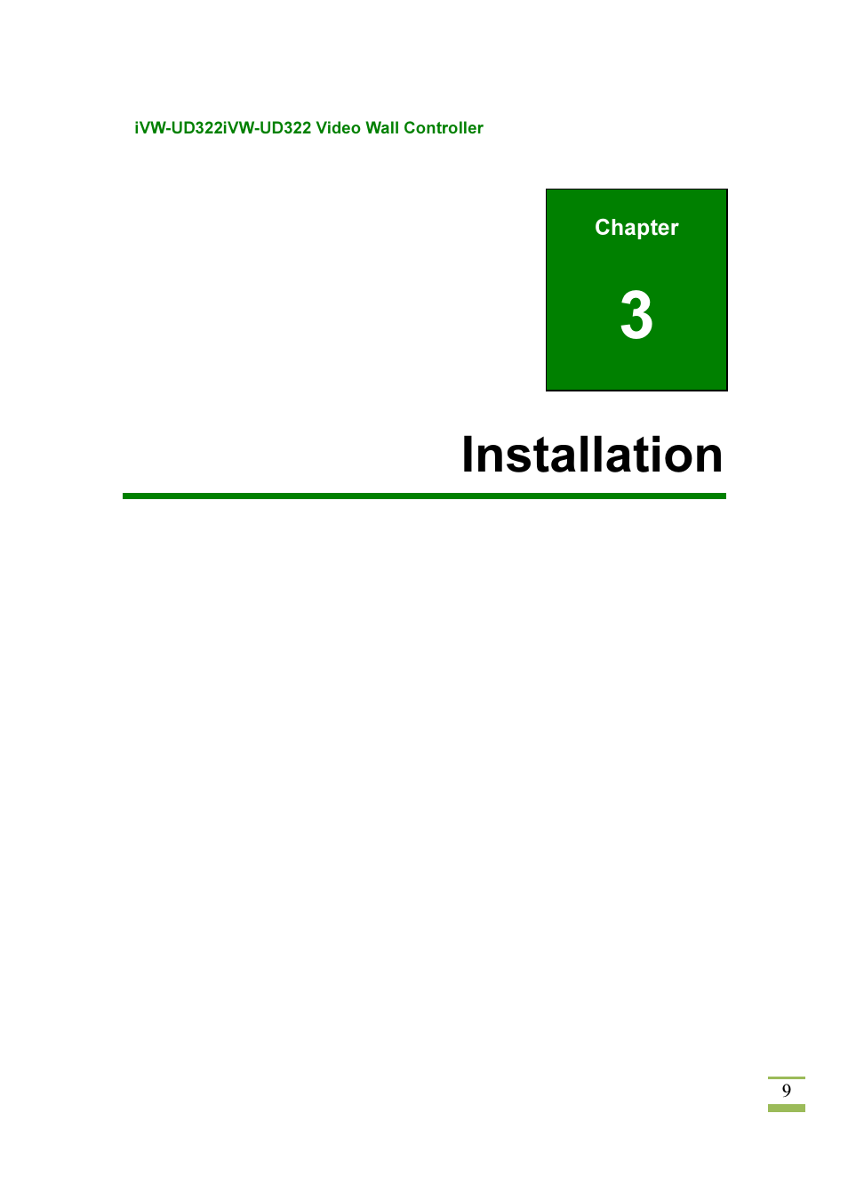 3installation | IEI Integration iVW-UD322 User Manual | Page 16 / 56