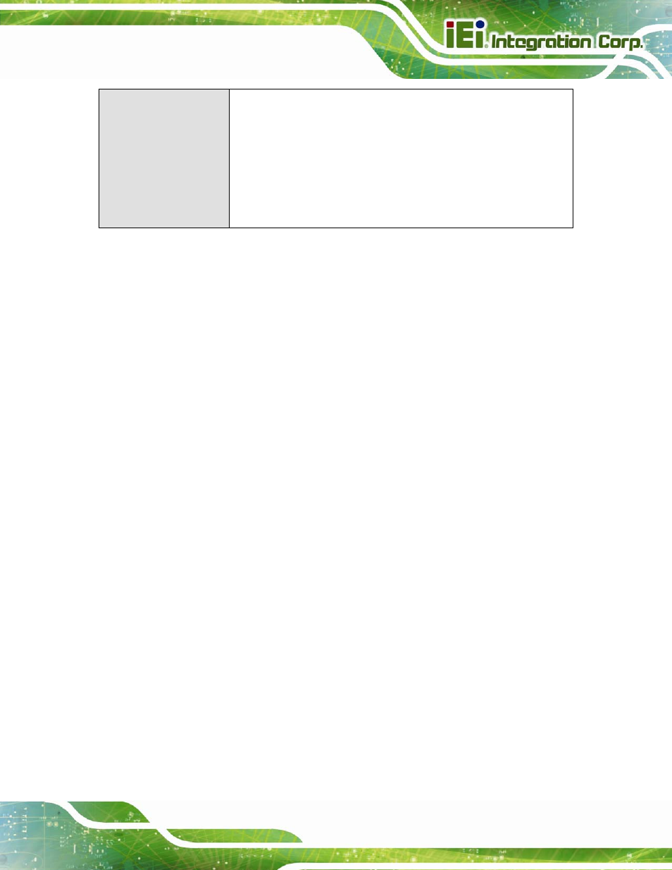 Table 1-2: technical specifications | IEI Integration AVL-3000 User Manual | Page 21 / 151