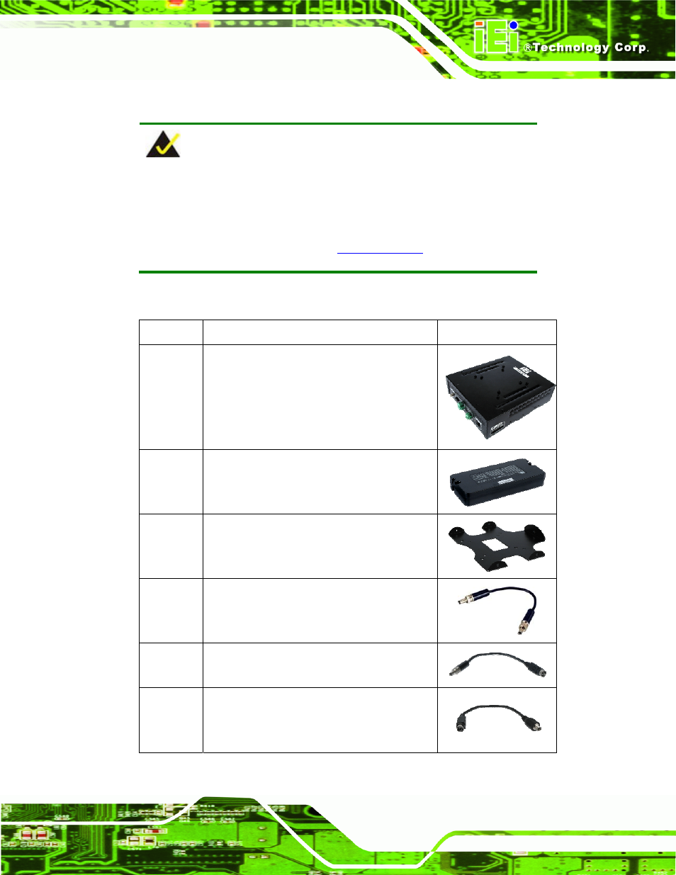 3 packing list, Acking | IEI Integration AUPS-C20 v1.01 User Manual | Page 19 / 49
