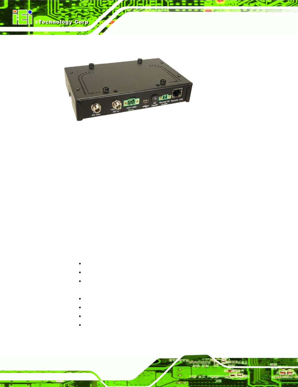 1 aups series overview, 2 aups series ups module features, Aups | Eries, Verview, Odule, Eatures, Figure 1-1: aups series ups module | IEI Integration AUPS-AB10-20 v1.00 User Manual | Page 13 / 50